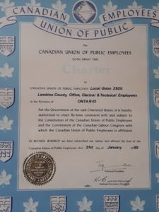 CUPE 2926 Charter